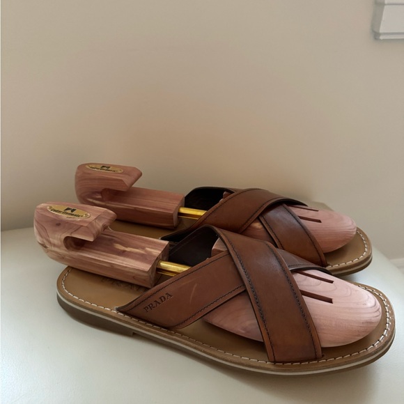 Prada Leather slides - Picture 1 of 5